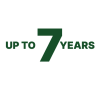 Up to 7 Years Warranty